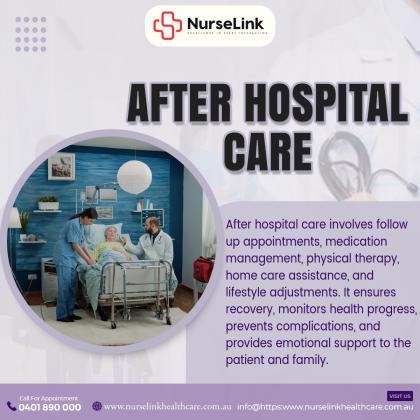 After hospital care with Nurselink Healthcare