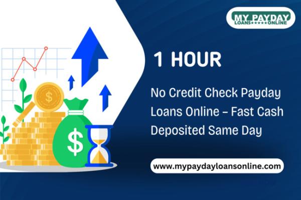 Apply for 1 Hour Payday Loans Online – No Credit Check & Fast Payout