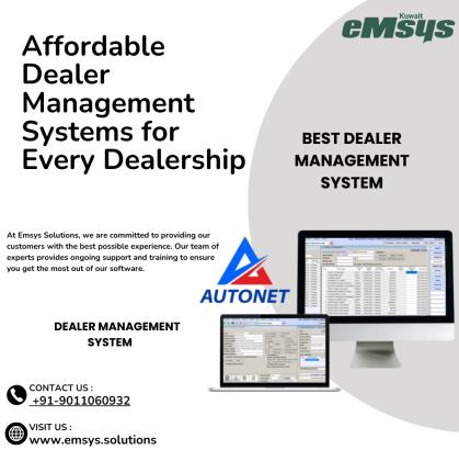 Best Dealer Management System | Emsys Solutions DMS Software