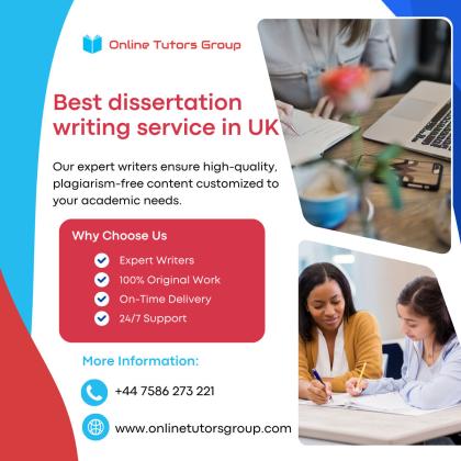 Best dissertation writing service in UK