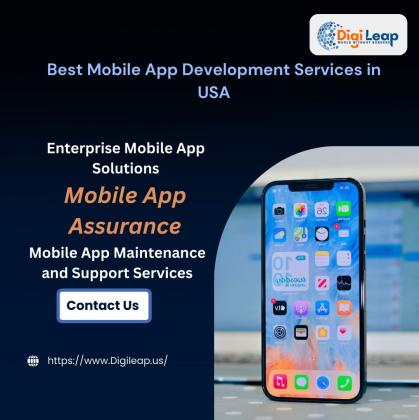 Best Mobile App Development Services in USA | Digileap
