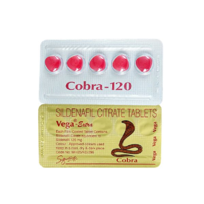 Buy Cobra 120mg Tablets Online at firstchoicemedss
