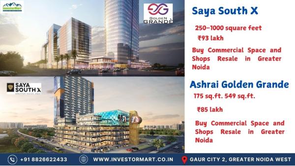 Buy Commercial Shops Resale in Greater Noida West