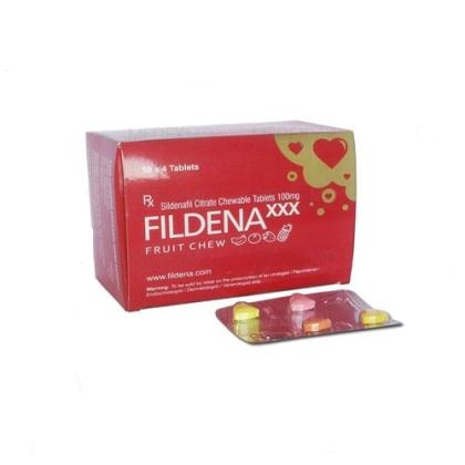 Buy Fildena Chewable 100mg Tablets Online at Mensmedy Shop