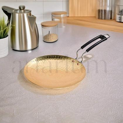Buy Hammered Brass Roti Tawa