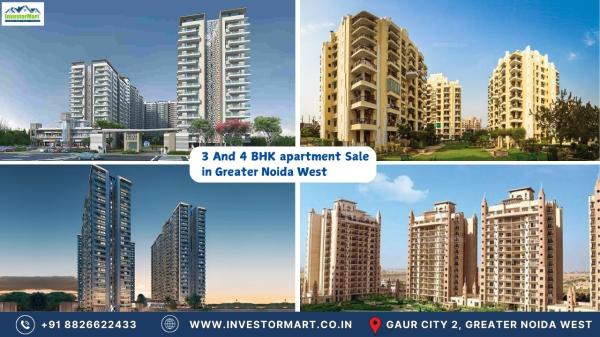 Buy Luxury 3/4 BHK Apartments Resale in Greater Noida