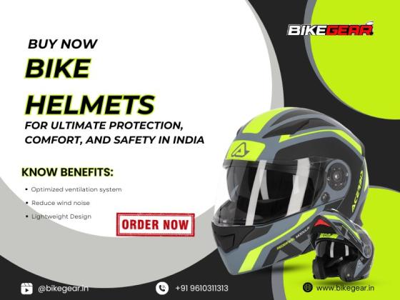 Buy Now Bike Helmets For Ultimate Protection, Comfort, And Safety In India
