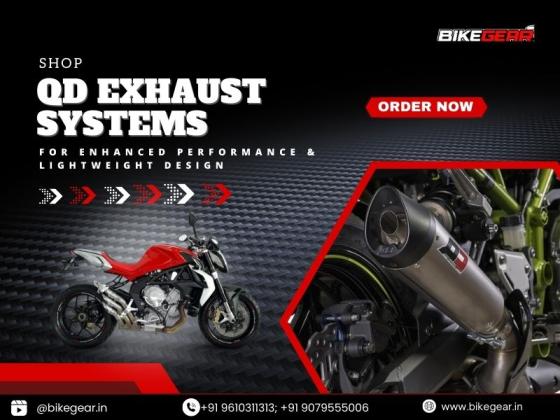 Buy Now Qd Exhaust Systems For Enhanced Performance & Lightweight Design In India