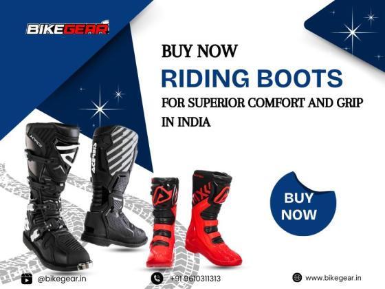 Buy Now Riding Boots for Superior Comfort and Grip in India