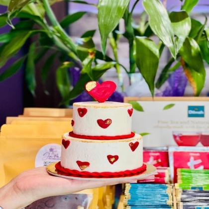 Delight Your Love with a Valentine's Day Cake from GAMI Confectioners!