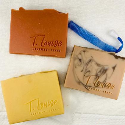 Find a soap subscription monthly at T. Louise Soaps