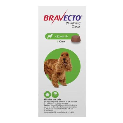 Flea & Tick Chewables for Small Dogs - Bravecto