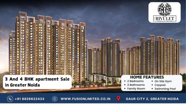Fusion The Rivulet – Luxury Apartment Price in Sector 12, Greater Noida