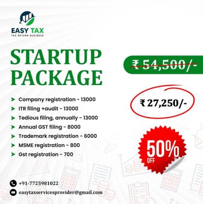 GST Registration | Corporate Tax Services | Income Tax Return Filing