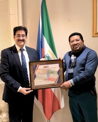 H.E. Manuel Mbela Bama Ndong Named Patron of Indo-Equatorial Guinea Film and Cultural
