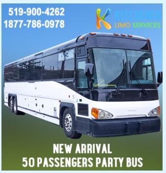 Kitchener Party Bus Rentals
