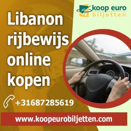 Koop een rijbewijs uit Libanon online