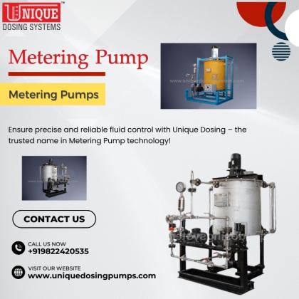 Metering Pumps: Discover Unique Dosing Solutions