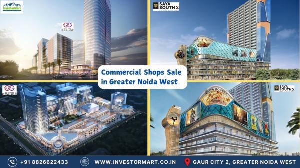 New Commercial Shops Resale in Greater Noida West