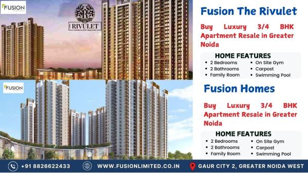 New Residential 2/3 BHK Flats Resale in Sector 12, Greater Noida West