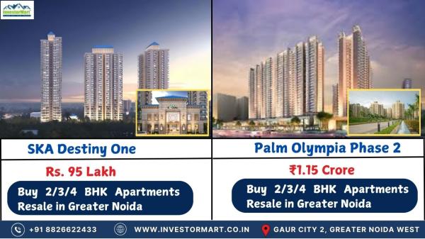 New Residential Apartments Resale in Greater Noida West