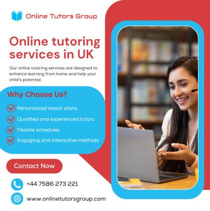 Online tutoring services in UK