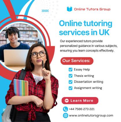 Online tutoring services in UK