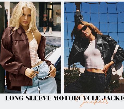 Oversized Leather Jacket