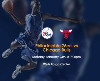Philadelphia 76ers vs Chicago Bulls Tickets February 24th, 2025