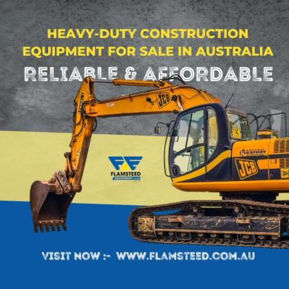 Quality New & Used Construction Equipment for Sale – Australia