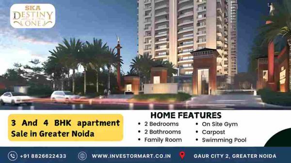 SKA Destiny One - Luxury Apartment in Sector Zeta 1 Greater Noida