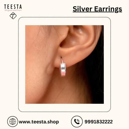 Stunning Silver Earrings – A Perfect Blend of Elegance and Style