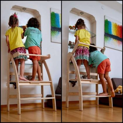 Sturdy & Safe Toddler Tower for Kitchen & Learning Fun