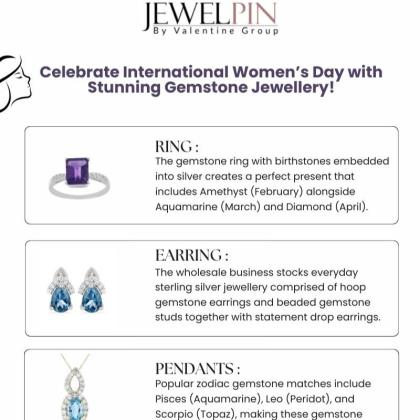 The Perfect Women’s Day Gift: Gemstone Jewellery – JewelPin