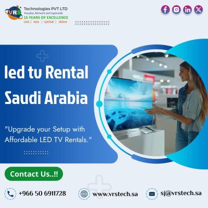 Top Advantages of LED TV Rentals in Saudi Arabia