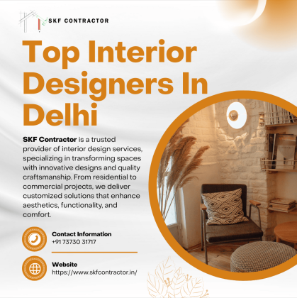 Transform Your Space with the Top Interior Designers in Delhi