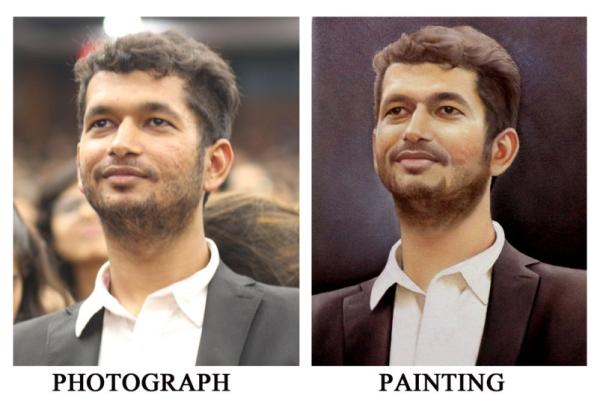 Transform Your Wall With Beautiful Portrait Painting From Photo at Lowest Price