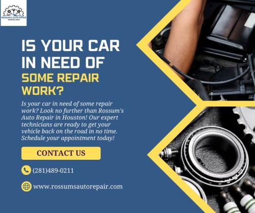 Trusted Car Diagnostic Testing in Houston