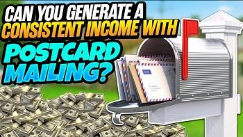 Unlock Hidden Income: Get Paid to Mail Postcards from Home!