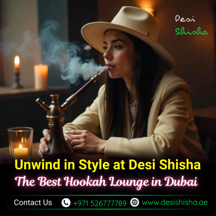 Unwind in Style at Desi Shisha - The Best Hookah Lounge in Dubai