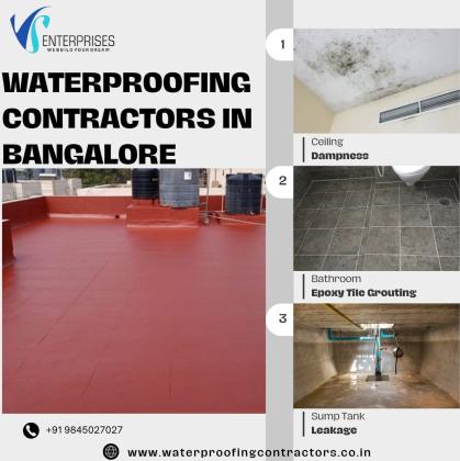 Waterproofing Services Contractors in Bangalore