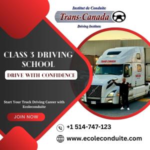Drive with Confidence! Cour Conduite Camion by EcoleConduite