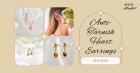 Anti-Tarnish Heart Earrings – Timeless Elegance by Qshi Studio