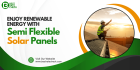 Best Rate Check Installs Semi Flexible Solar Panels
