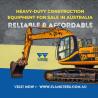 Quality New & Used Construction Equipment for Sale – Australia