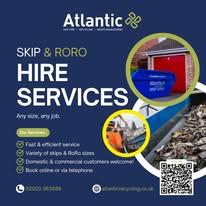 Reliable Skip & RORO Hire Services for Any Job | Atlantic Recycling