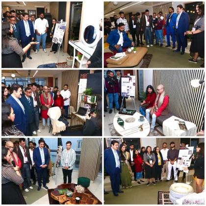 AAFT School of Interior Designing Showcases Excellence in Furniture Design at 13th GFJN & AVGC Noida 2025