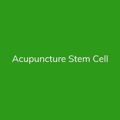 Acupuncture Stem Cell