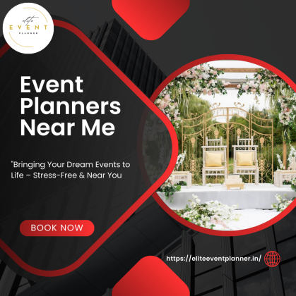 Affordable & Experienced Event Planners Near Me – Book Now!