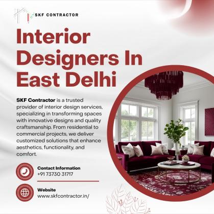 Affordable Interior Designers in East Delhi Today
